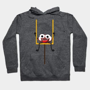 Cute Smiling Football ball Hoodie